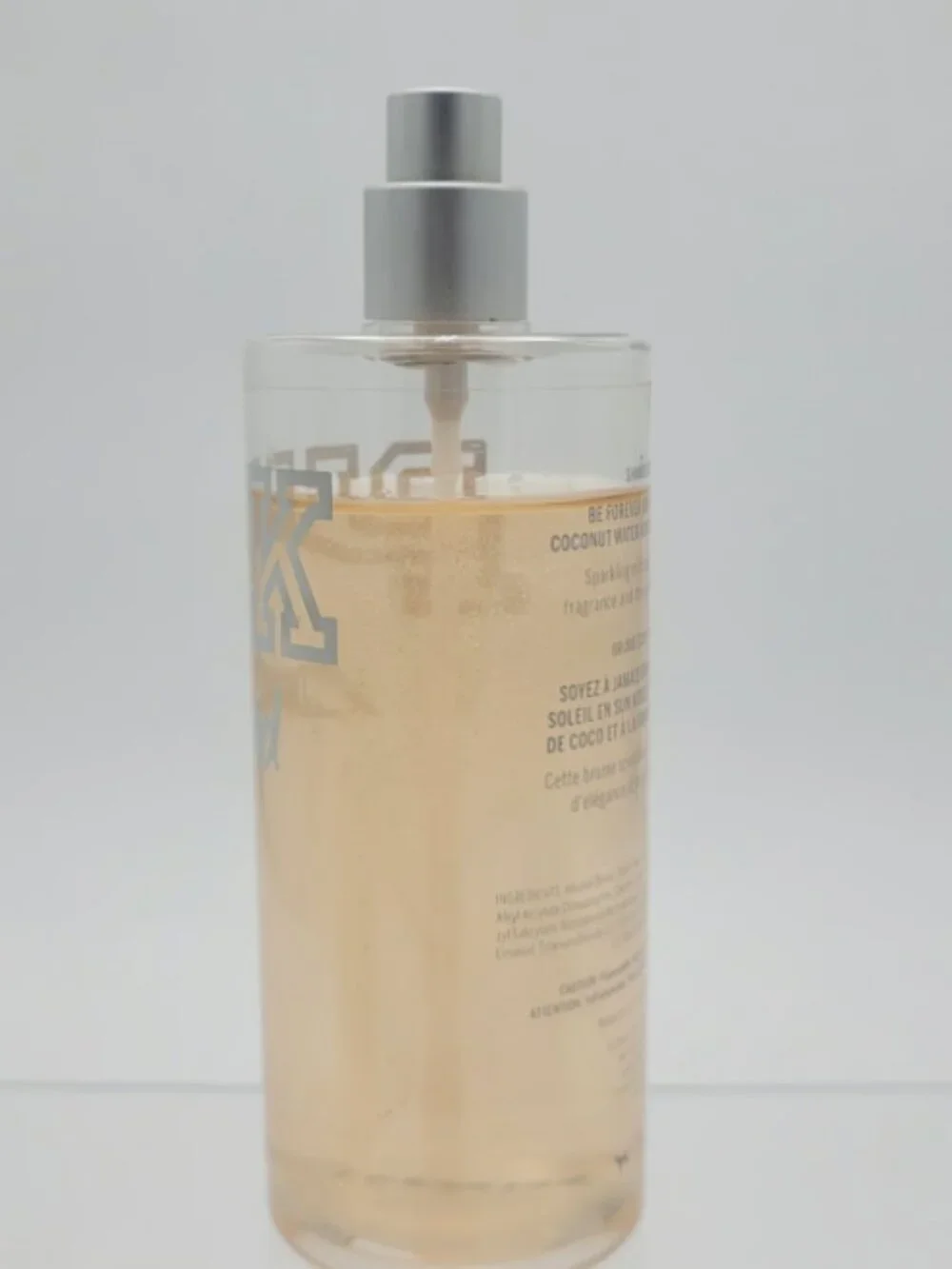 PINK Victoria's Secret Sunkissed Shimmer Mist 8.4 fl oz (250 ml) ABOUT 90% FULL
